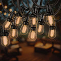 SKYLANTERN guirnalda guinguette - Bombillas ámbar incluidas con alimentación de 230 V - Versión sin regulador de intensidad - Iluminación decorativa para fiesta terraza jardín y eventos