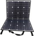 Generic panel solar portátil de 200 W - Cargador con controlador para gestión de energía - Formato de 55 x 45 x 4 cm - Para caravana automóvil barco y vida al aire libre