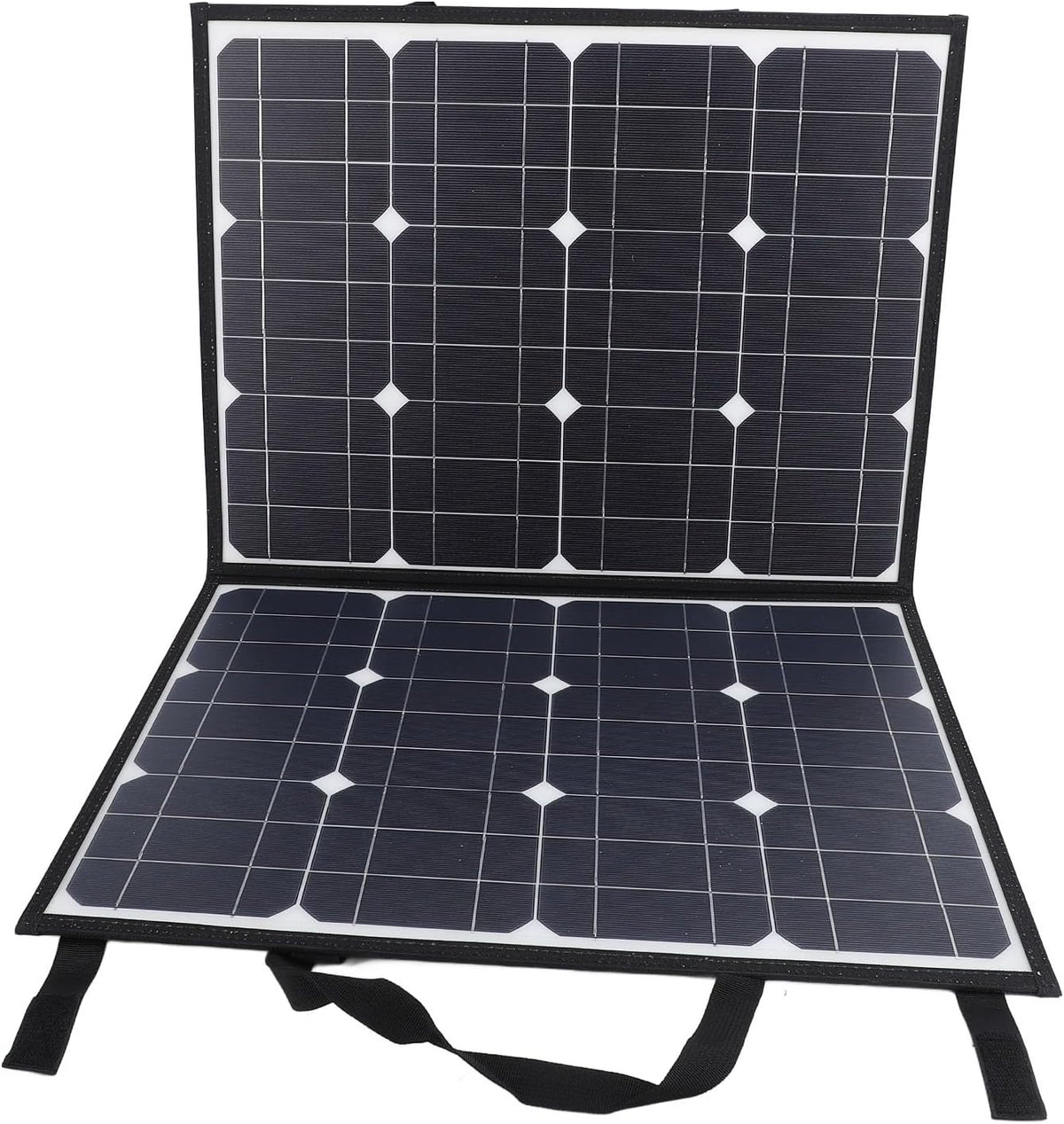 Generic panel solar portátil de 200 W - Cargador con controlador para gestión de energía - Formato de 55 x 45 x 4 cm - Para caravana automóvil barco y vida al aire libre