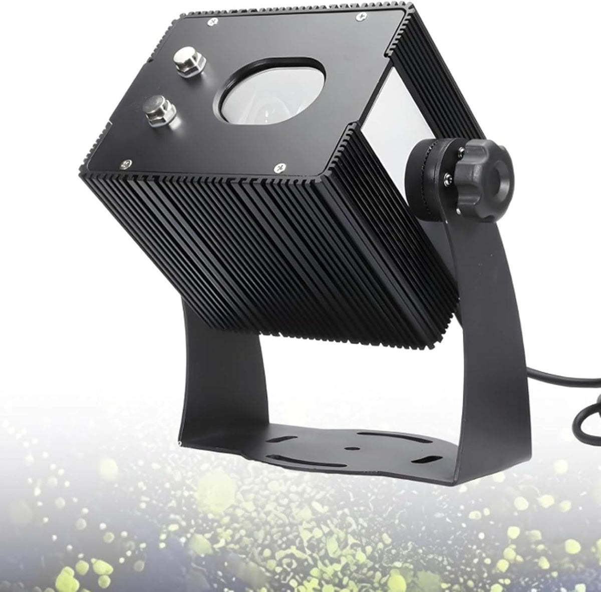 Proyector láser de estrellas exterior - Potencia de 30 W con luz blanca - Efecto luciérnagas y estrellas para decoración navideña - Para jardín árboles hogar fachada y paisaje
