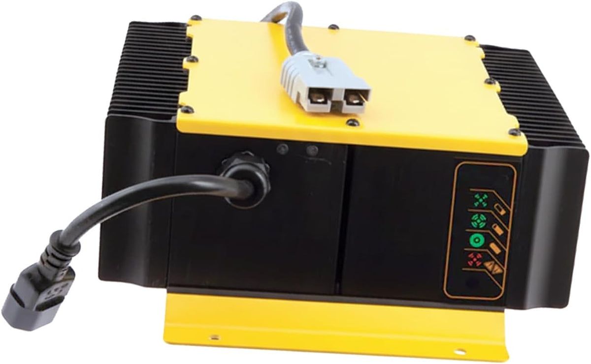 Quueparts 9008266 - Cargador de batería de 36 V CC - Compatible con Tennant 5680 y 5700 - Para fregadora de suelo peatonal y equipos de limpieza industrial