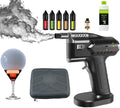 Pistola ahumadora de alimentos - Funcionamiento con pilas y sistema eléctrico - Acero inoxidable para infusión de humo - Para cócteles carnes aperitivos y cocina creativa