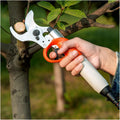 VXDEFP tijeras de podar eléctricas - Corte de hasta 45 mm con potencia de 450 W - Batería de litio de 4400 mAh y diseño inalámbrico - Para huerto jardín y árboles frutales