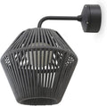 Aplique de pared exterior NELL - Acero aleado con iluminación LED de 6 W - Protección IP65 y casquillo E27 - Para fachada entrada terraza y zonas exteriores
