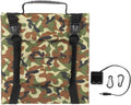 Panel solar plegable - 45 W con doble puerto USB y carga rápida - Protección IP65 y diseño camuflaje de 40 x 39 x 6 cm - Para camping senderismo viajes y actividades exteriores