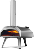 Ooni Karu 12 horno de pizza multicombustible - Para pizzas de hasta 30 cm sobre piedra - Compatible con madera gas y carbón vegetal - Portátil para jardín y exterior