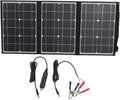 Cargador solar plegable - Panel monocristalino de 60 W con carga inteligente - Protección multicapa y construcción impermeable - Para camping senderismo viajes y exterior