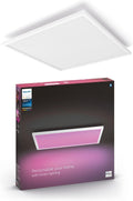 Philips Hue Surimu panel LED inteligente - Formato cuadrado de 60 x 60 cm - Luz blanca y de color con Bluetooth - Compatible con Alexa Google Assistant y Apple HomeKit