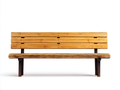 Bancos de jardín madera 160x55x80 cm - madera natural-marrón oscuro - diseño clásico con respaldo