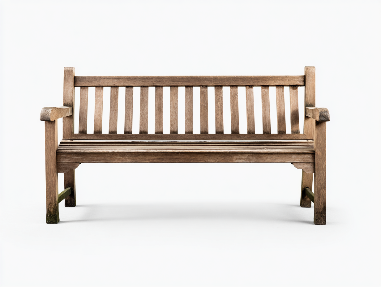Bancos de jardín banco madera 120x60x85 cm - marrón - con respaldo y reposabrazos - estilo clásico
