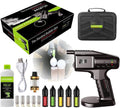 Kit ahumador de cócteles - Pistola de burbujas de humo con líquido y aceite esencial - Infusor molecular para bebidas artesanales - Para coctelería fiestas y presentaciones creativas