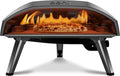 Ooni Koda 16 horno de pizza a gas - Modelo portátil de 37 mBar para exterior - Acero inoxidable con combustible propano - Cocina pizza en 60 segundos a alta temperatura