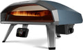Ooni Koda 2 Pro 18 horno de pizza a gas - Dos zonas de cocción y acabado azul pizarra - Diseño compacto portátil con control por aplicación - Pizza napolitana en 60 segundos