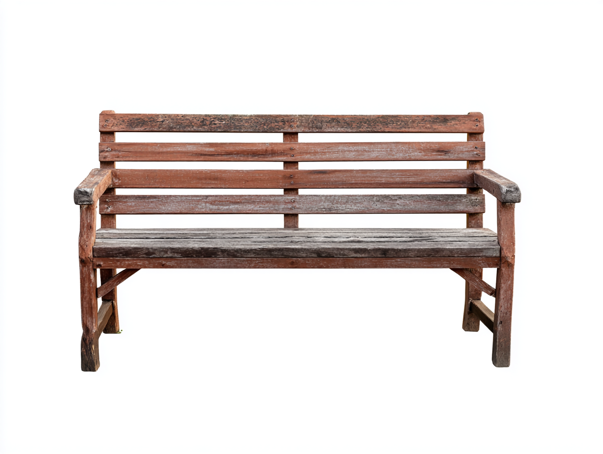 Bancos de jardín banco de madera maciza 135x50x85 cm - marrón - diseño rústico con respaldo y reposabrazos