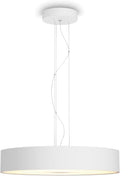 Philips Hue Fair - Lámpara colgante LED inteligente de 44,4 cm - Luz blanca de cálida a fría - Compatible con Alexa y Google Home para salón y comedor