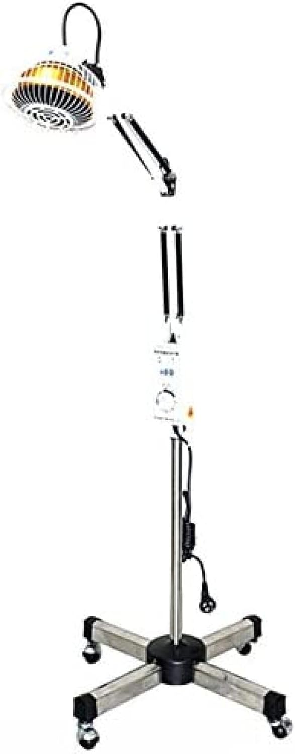 Volu lámpara mineral TDP de 230 W - Cabezal de calor lejano con tapa protectora - Alimentación de 220 V para fisioterapia - Para acupuntura terapia y alivio del dolor
