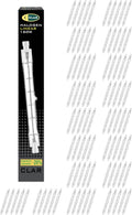 CLAR pack de 100 bombillas halógenas lineales - 160 W y longitud de 118 mm - Casquillo R7S con alimentación de 230 V - Para focos y luminarias halógenas compatibles
