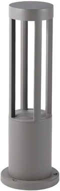 Lámpara LED de bolardo para exterior - Diseño de aluminio para pilar y puerta - Construcción impermeable para columna - Para jardín farola acceso y paisaje exterior