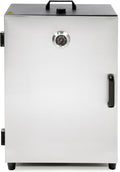 MBH ahumador eléctrico profesional - Acero inoxidable con termostato - 38 x 54 x 72,5 cm y peso de 14 kg - Para carne pescado queso y cocina de hostelería